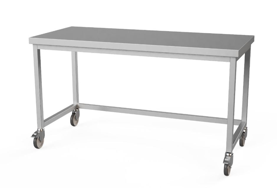 Arbeitstisch offen, fahrbar 1600 mm