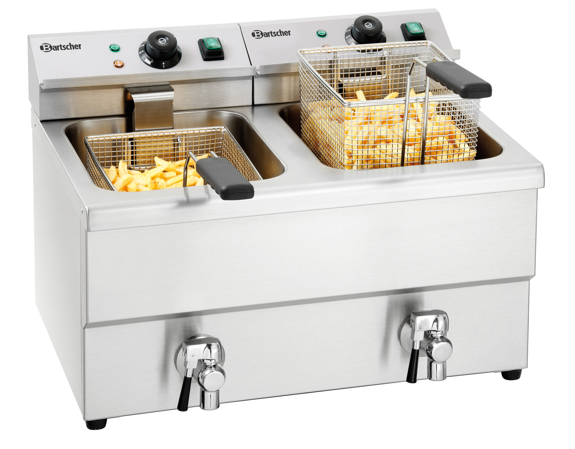 Elektrofritteuse 2x8 Liter, Imbiss II