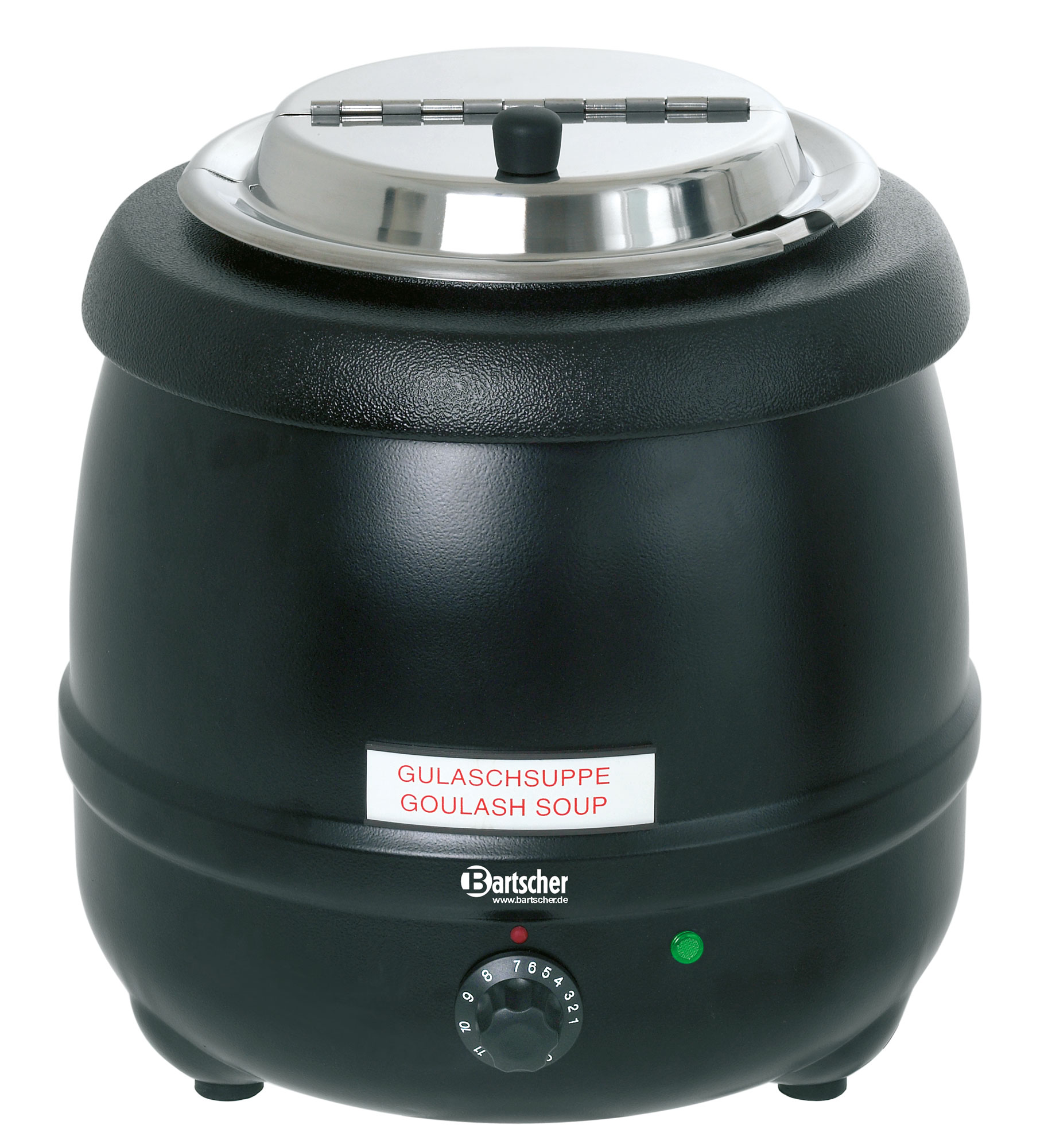 Suppentopf schwarz 9 Liter