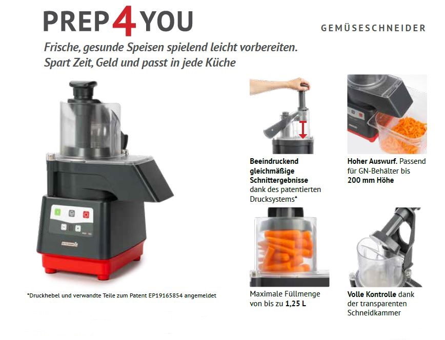 Prep4You Gemüseschneidemaschine variabl