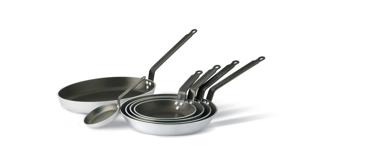 Bratpfannen Set 6 Stück aus Aluminium