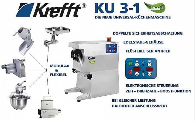 Küchenmaschine, KU 3-1