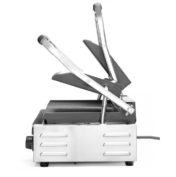Kontaktgrill 1/2 glatt und 1/2 gerillt