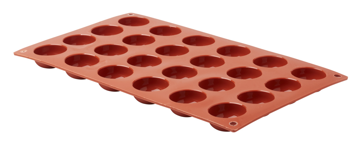 Backmatte aus Silikon für 24 Petit Fours