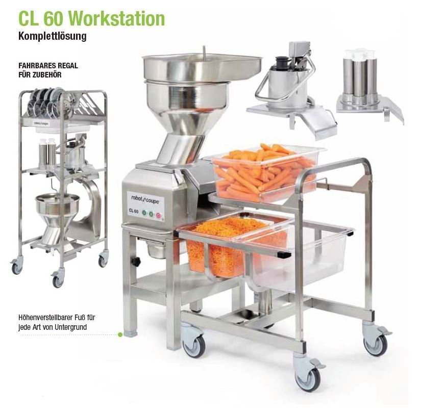 Gemüseschneidemaschine, CL60 Workstation