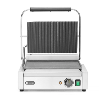 Kontaktgrill unten glatt, oben gerillt